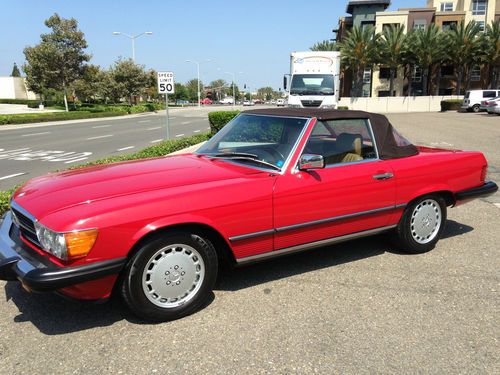 Classic 1987 560 sle mint condition 37,700 original miles