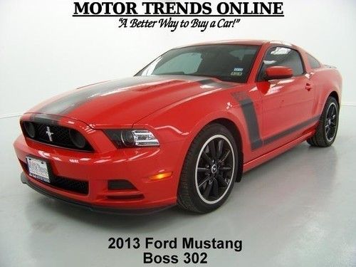 2013 boss 302 #3269 recaro seats 6 speed sync brembo's ford mustang 2k houston