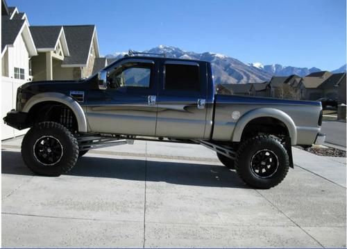 2008 ford f-250 super duty lifted show truck!  4x4