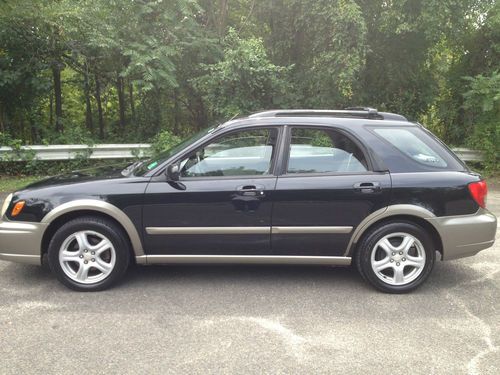 2003 subaru impreza outback wagon 4-door 2.5l