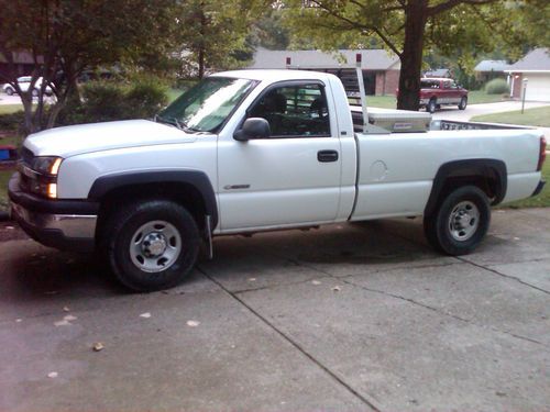 2004 chevrolet silverado 2500, regular cab 2wd heavy duty suspension