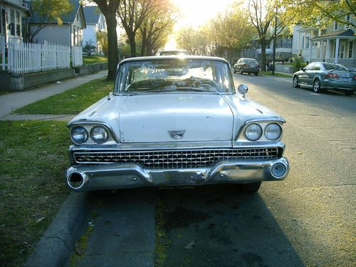 1959 ford galaxie with a fairlane pkg. {rare}