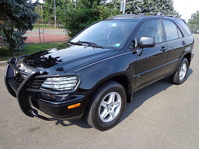 Beautiful 2001 lexus rx 300 silver sport edt 1 owner no accidents no reserve