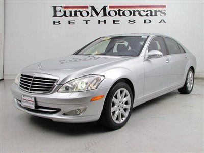 Rear seat package financing iridium silver black 08 leather s500 used sclass md