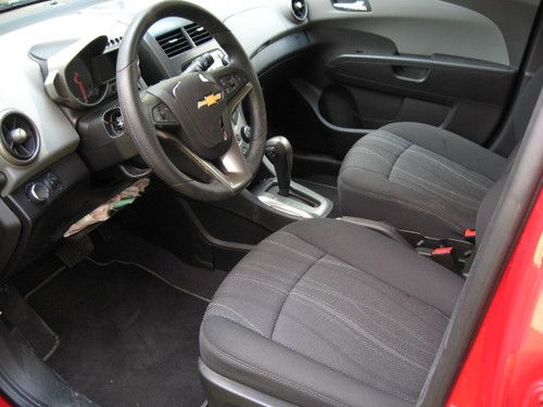 NO RESERVE REPAIRABLE WRECKED 2012 Chevrolet Sonic LT 4-Door 1.8L SALVAGE, image 18