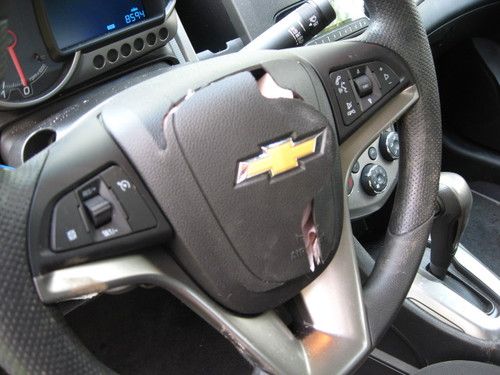 NO RESERVE REPAIRABLE WRECKED 2012 Chevrolet Sonic LT 4-Door 1.8L SALVAGE, image 20