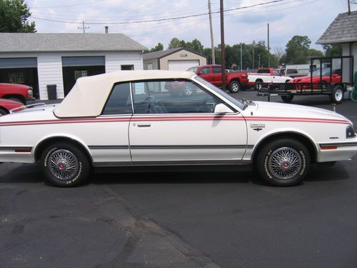 1985 oldsmobile cutlass ciera brougham convertable "500" rare