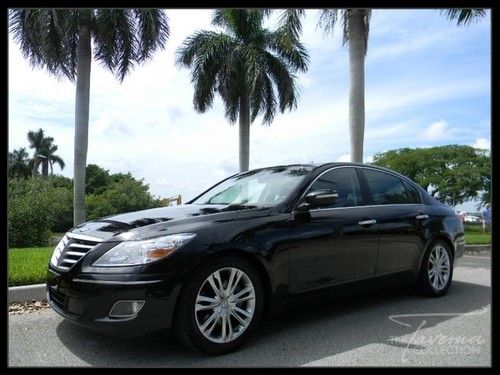 2010 genesis technology package! navigation, rear view cam, clean carfax, fl