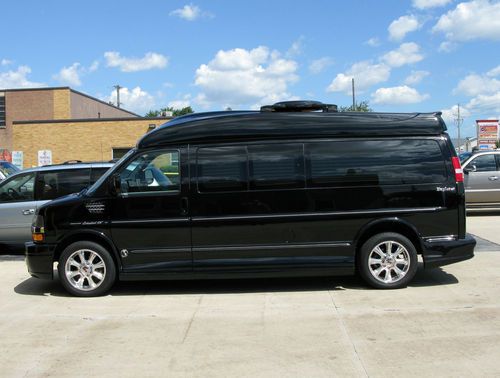 2012 chevrolet express explorer conversion van 8 passenger