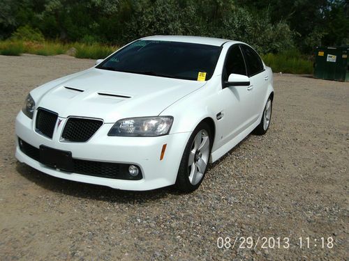 2009 pontiac g8 gt sedan 4-door 6.0l