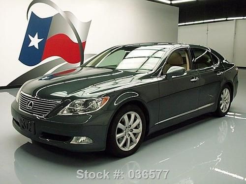 2007 lexus ls460 comfort sunroof nav rear cam only 62k texas direct auto