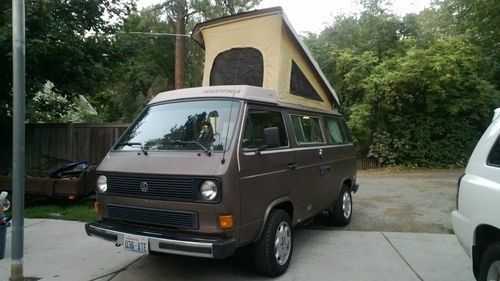 1985 volkswagen vanagon westfalia camper van (keys: vw bus kombi syncro carat)