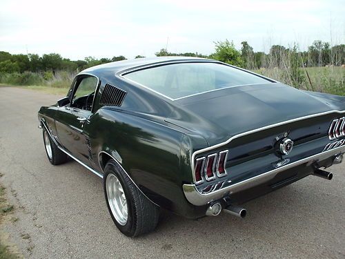 67 mustang fastback