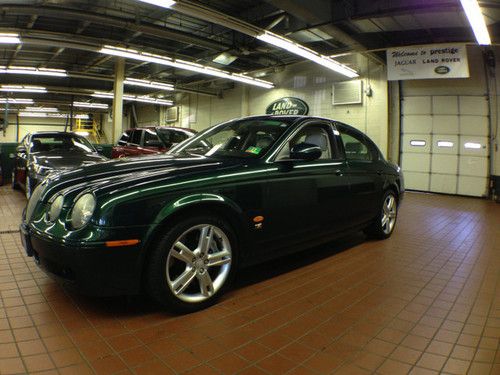 Jaguar s-type r 4.2 l v 8 supercharged 390hp  navigation leather