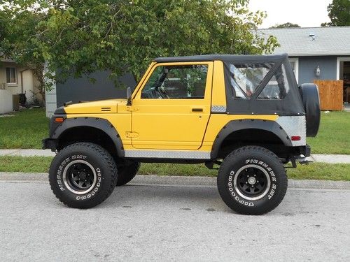 1988 suzuki samurai 4x4 lifted on 33's spoa