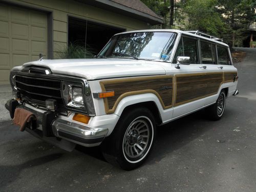 1991 jeep grand wagoneer,final edition,original owner,garage kept