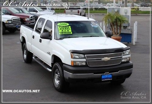 2006 chevy 2500 duramax 4x4 navigation n more ca truck!