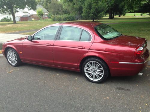 2005 jaguar s-type clean title low 39,000 miles. no reserve.