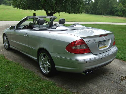 Very Clean CLK550 2 Dr. Roadster w/AMG package, image 4