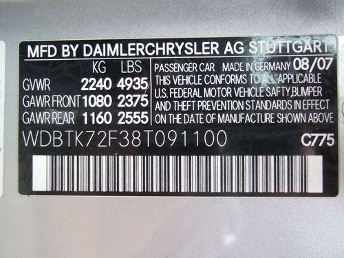 Very Clean CLK550 2 Dr. Roadster w/AMG package, image 14