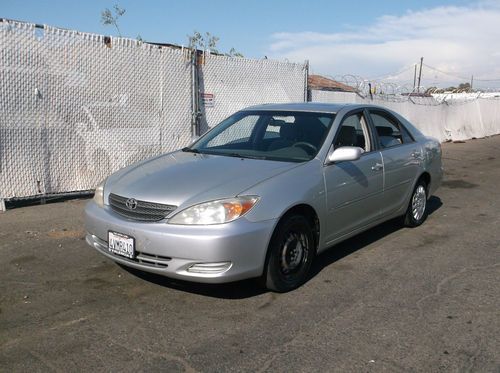 2002 toyota camry, no reserve