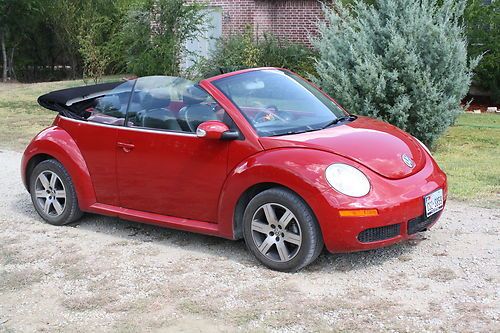 2006 vw beetle convertible 91k miles leather monsoon stereo all power with extra