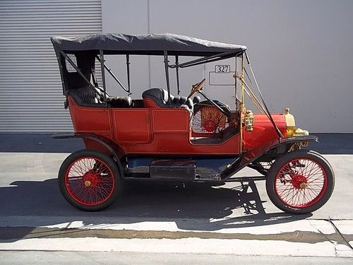 Barn find original 1911 ford model t touring california rust free car