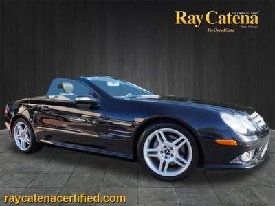 Sl550 5.5l nav climate control heated seat cooled seats satellite radio compass