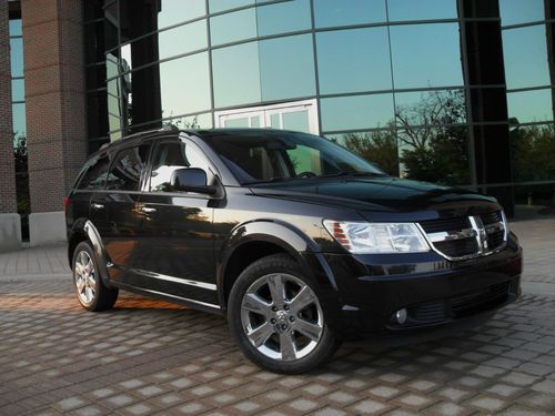 2009 dodge journey r/t awd moonroof v6 chrome wheels remote starter dual climate