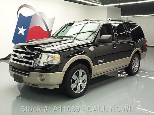 2008 ford expedition king ranch sunroof nav dvd 59k mi texas direct auto