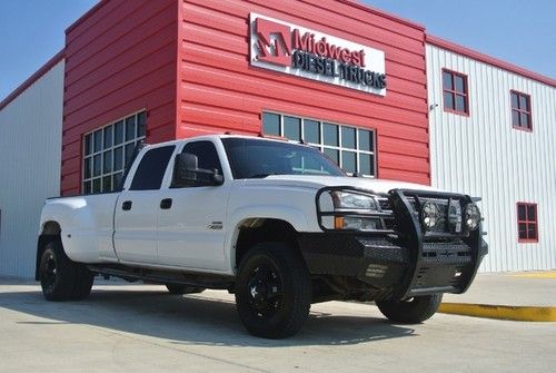 2007 chevy 3500 drw lbz 6.6 duramax diesel 4x4 allison auto