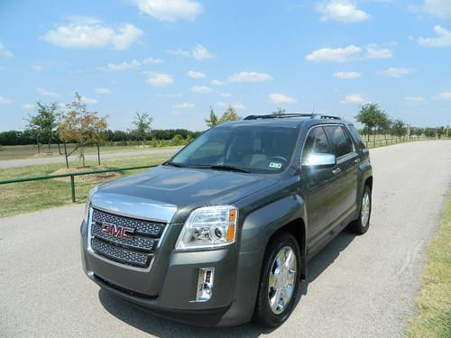 2012 gmc terrain slt 3.0 only 5k miles all power leather alloys -- free shipping