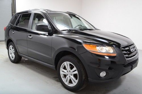 2010 hyundai santa fe limited  sunroof power htd lthr keyless 1 owner kchydodge