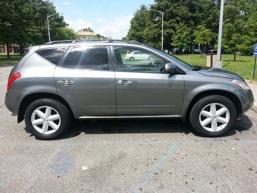 Nissan : murano se 2005 se used 3.5l v6 24v awd suv premium  gray