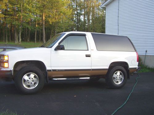 1994 chevrolet blazer tahoe 2dr sport