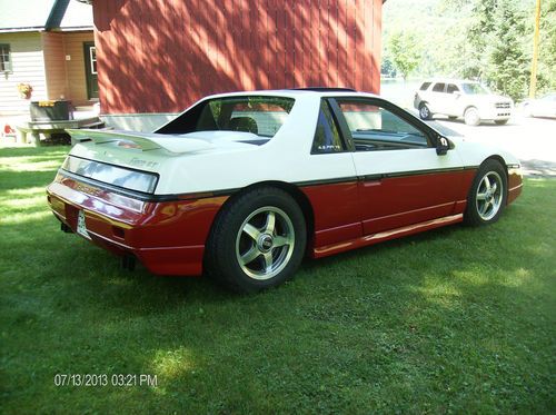 1985 pontiac fiero gt  v-8