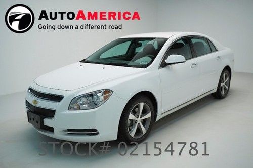40k low miles chevy malibu white with lt package 1 lt leather and 1 one owner