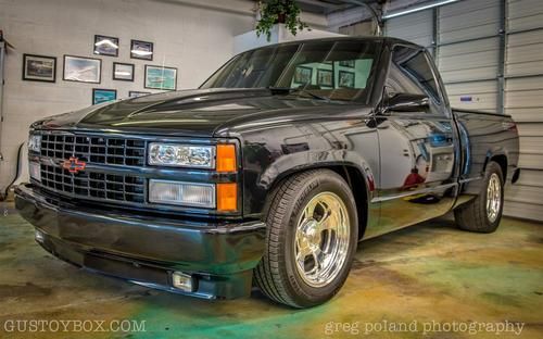 1990 chevrolet 454ss 565ss 650hp pump gas pro street pro touring video truck