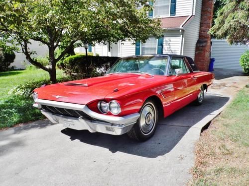 1965 ford thunderbird classic coupe 4,065 miles no reserve 300hp 390