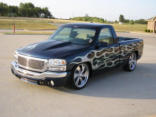 2000 gmc super show truck custom classic street hot rod low rider bagged no rat