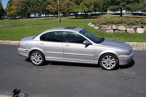 2002 jaguar x-type "low miles" and "no reserve"