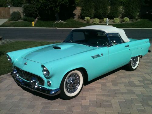 1955 ford thunderbird (beautiful restoration/mint condition)