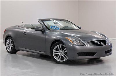 7-days *no reserve* '10 g37 hard top nav bose xenon tv/dvd warranty carfax