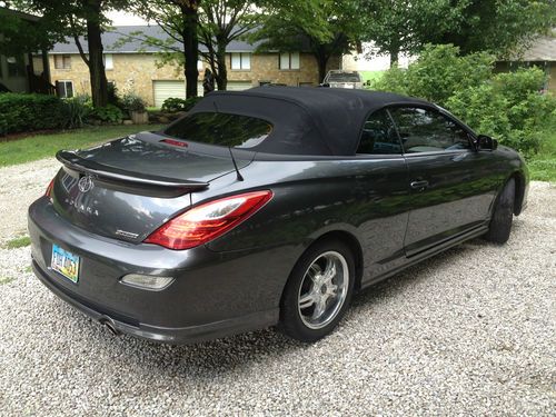 2007 toyota solara sport convertible 2-door 3.3l