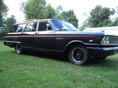 1963 ford fairlane 500 ranch wagon rat rod classic car hot rod station wagon