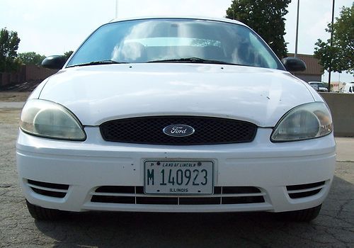 2004 ford taurus se sedan 4-door 3.0l - white one owner