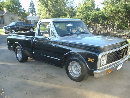 1971 chevrolet chevy c10 short bed 5.3 ls overdrive ac frame off