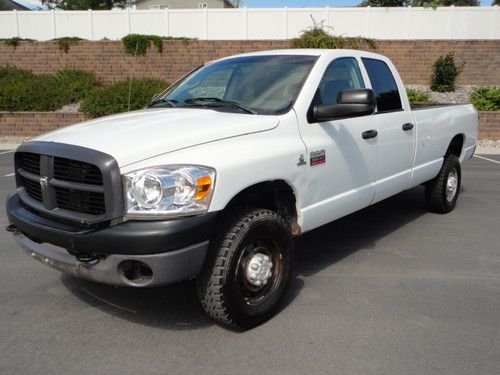 2008 dodge ram 3500,6.7l cummins diesel,4x4,crew,long bed,low res!