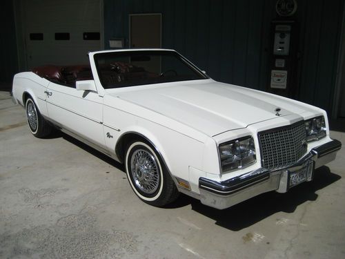 1983 buick riviera convertible, easy project, low miles