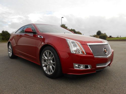 2012 cadillac cts premium coupe 2-door 3.6l touring package and recaro seats